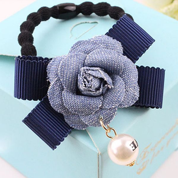 Cloth pearl bow flower hair ring, boutique hair accessories wholesale, fashion hair band rubber band, wowen's rubber bands
Cloth pearl bow flower hair ring, boutique hair accessories wholesale, fashion hair band rubber band, wowen's rubber bands