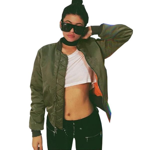 winter parkas army green bomber jacket women coat cool basic denim short jacket padded zipper chaquetas biker outerwear, Black;brown
winter parkas army green bomber jacket women coat cool basic denim short jacket padded zipper chaquetas biker outerwear, Black;brown