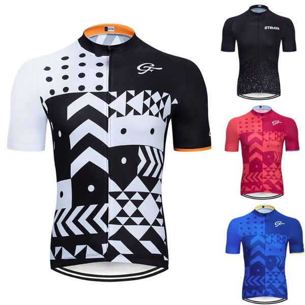 2020 pro team strava men short sleeves cycling jersey quick dry mtb jersey mountain bicycle shirts road bike clothing, Black;red
2020 pro team strava men short sleeves cycling jersey quick dry mtb jersey mountain bicycle shirts road bike clothing, Black;red