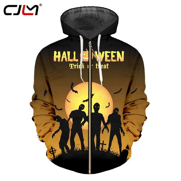 cjlm fashion halloween new man moon zombie zip hoodies street wear coat selling wholesale 6xl men's 3d printed clothing, Black
cjlm fashion halloween new man moon zombie zip hoodies street wear coat selling wholesale 6xl men's 3d printed clothing, Black