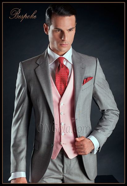 fashionable two buttons groomsmen notch lapel groom tuxedos men suits wedding/prom/dinner man blazer(jacket+pants+tie+vest) 554, Black;gray
fashionable two buttons groomsmen notch lapel groom tuxedos men suits wedding/prom/dinner man blazer(jacket+pants+tie+vest) 554, Black;gray
