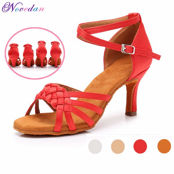 new red white women latin dance shoes ballroom tango ladies girls soft sole satin salsa dancing shoes for women grils
new red white women latin dance shoes ballroom tango ladies girls soft sole satin salsa dancing shoes for women grils