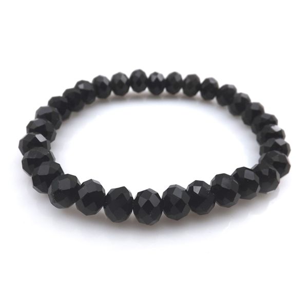 black color 8mm faceted crystal beaded bracelet for women simple style stretchy bracelets 20pcs/lot ing
black color 8mm faceted crystal beaded bracelet for women simple style stretchy bracelets 20pcs/lot ing