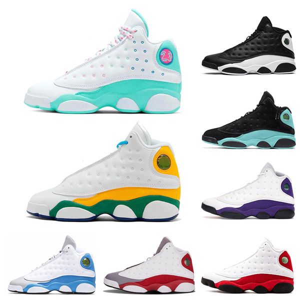 classic 13 13s men basketball shoes reverse he got game court purple aurora green playground sports sneakers shoes us 7-13
classic 13 13s men basketball shoes reverse he got game court purple aurora green playground sports sneakers shoes us 7-13