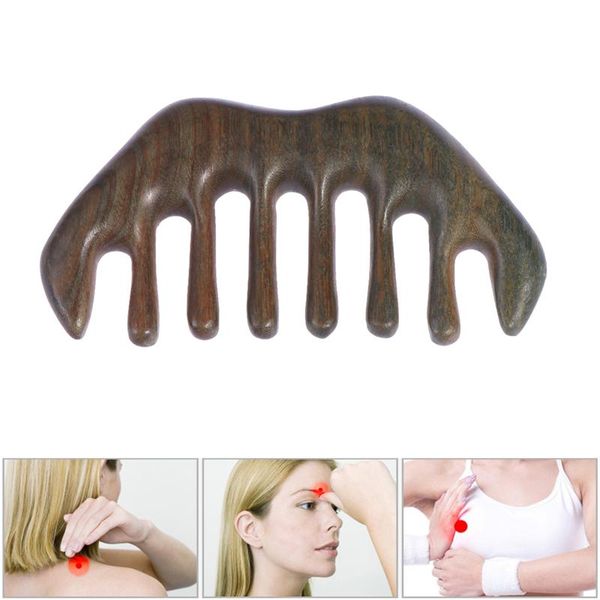 hair comb practical green sandalwood verawood wooden massage health care wooden comb drop shipping, Silver 
hair comb practical green sandalwood verawood wooden massage health care wooden comb drop shipping, Silver