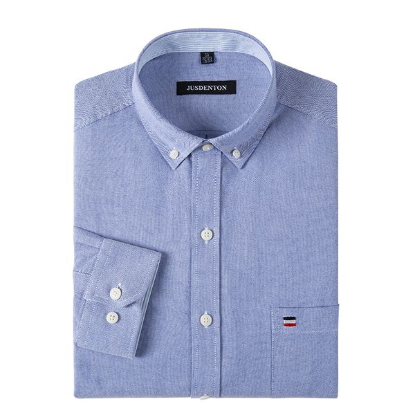 men's long-sleeve solid oxford dress shirt single chest pocket 100% pure cotton smart casual standard-fit button-down shirts, White;black
men's long-sleeve solid oxford dress shirt single chest pocket 100% pure cotton smart casual standard-fit button-down shirts, White;black
