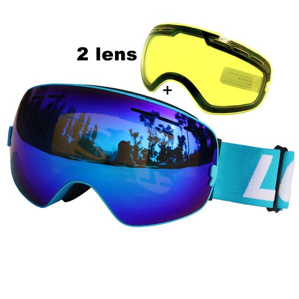 ski goggles uv400 anti-fog ski glasses double lens snow skiing snowboard goggles eyewear with night vision lens
ski goggles uv400 anti-fog ski glasses double lens snow skiing snowboard goggles eyewear with night vision lens