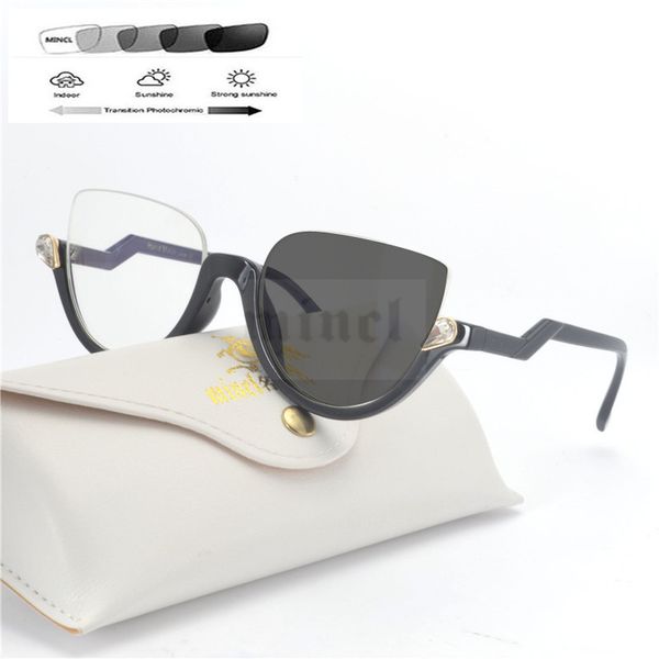 fashion half frame nearsighted brand design cat sunglasses myopic pchromic reading glasses women optical glasses fml, White;black
fashion half frame nearsighted brand design cat sunglasses myopic pchromic reading glasses women optical glasses fml, White;black