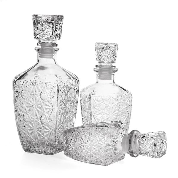 ykpuii elegant 200ml 500ml 850ml glass whiskey liquor wine drinks decanter crystal bottle wine carafe gift
ykpuii elegant 200ml 500ml 850ml glass whiskey liquor wine drinks decanter crystal bottle wine carafe gift