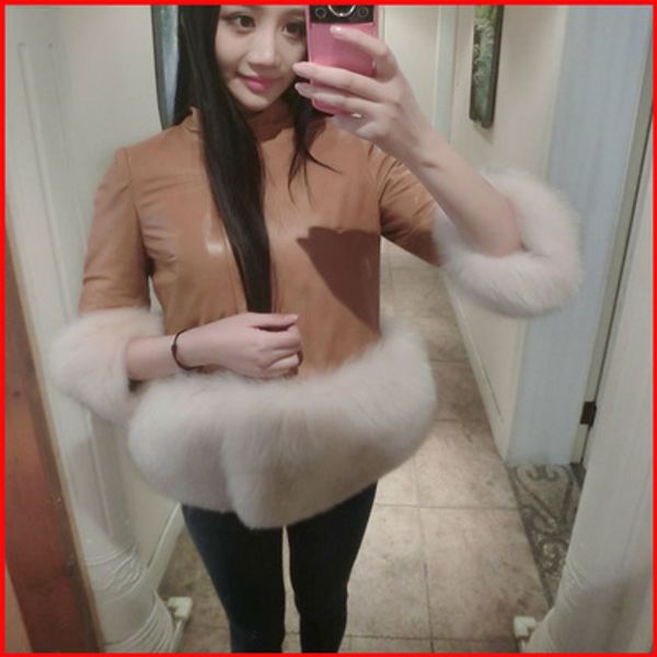 furry women faux fur coats 2019 winter fur coat furry women's retro faux leather jacket slim waist outerwear short jackets j186, Black
furry women faux fur coats 2019 winter fur coat furry women's retro faux leather jacket slim waist outerwear short jackets j186, Black