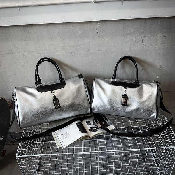 silver sports bag lady luggage bag in travel bags with tag duffel gym leather women yoga fitness sport big gym bags women
silver sports bag lady luggage bag in travel bags with tag duffel gym leather women yoga fitness sport big gym bags women