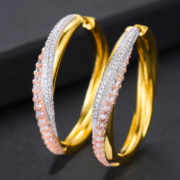 missvikki brand hoop earrings for women bridal wedding jewelry sister mother anniversary birthday gift accessories, Golden
missvikki brand hoop earrings for women bridal wedding jewelry sister mother anniversary birthday gift accessories, Golden