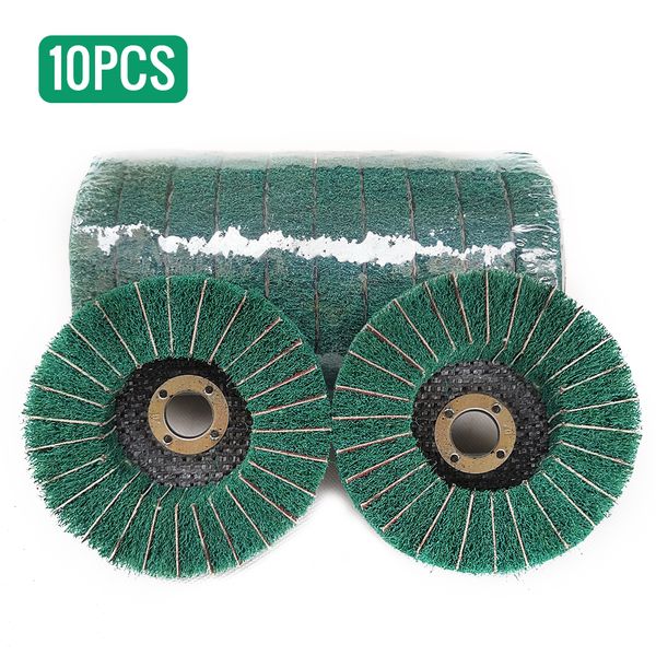 multifunctional 10pcs nylon abrasive polishing buffing fiber flap wheel disc dia.100mm nylon fiber flap polishing wheel
multifunctional 10pcs nylon abrasive polishing buffing fiber flap wheel disc dia.100mm nylon fiber flap polishing wheel