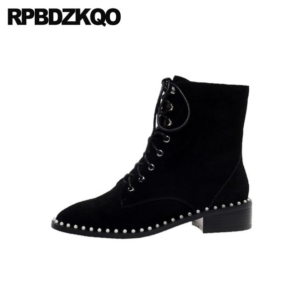 chinese block winter black front lace up casual ankle boots autumn 10 plus size pearl women big sheepskin chunky shoes brand mid
chinese block winter black front lace up casual ankle boots autumn 10 plus size pearl women big sheepskin chunky shoes brand mid