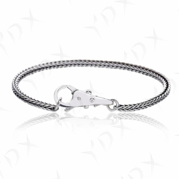 ydx 100% 925 sterling silver couple bracelet retro simple style lobster buckle bracelet suitable for matching beaded party, Black
ydx 100% 925 sterling silver couple bracelet retro simple style lobster buckle bracelet suitable for matching beaded party, Black