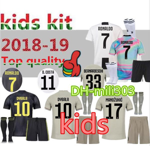 18 19 ronaldo kid kit occer jer ey 2018 19 dybala marchi io mandzukic chiellini juve child home away 3rd football hirt kit uniform
18 19 ronaldo kid kit occer jer ey 2018 19 dybala marchi io mandzukic chiellini juve child home away 3rd football hirt kit uniform