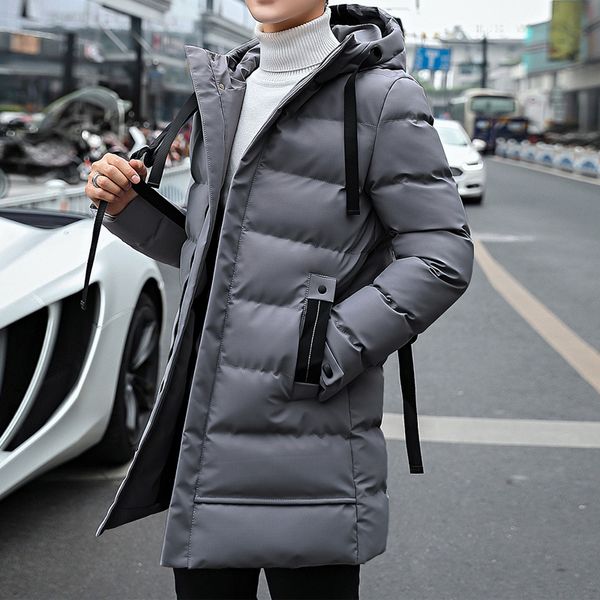 2019 autumn winter men's long jacket parkas men warm casual parka coat medium-long waterproof thickening hat jacket parka men, Black
2019 autumn winter men's long jacket parkas men warm casual parka coat medium-long waterproof thickening hat jacket parka men, Black