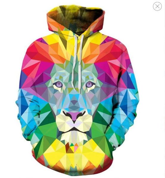 new 2018 tiger 3d printed hoodies men women hooded sweatshirts harajuku pullover jackets brand quality outwear tracksuits, Black
new 2018 tiger 3d printed hoodies men women hooded sweatshirts harajuku pullover jackets brand quality outwear tracksuits, Black