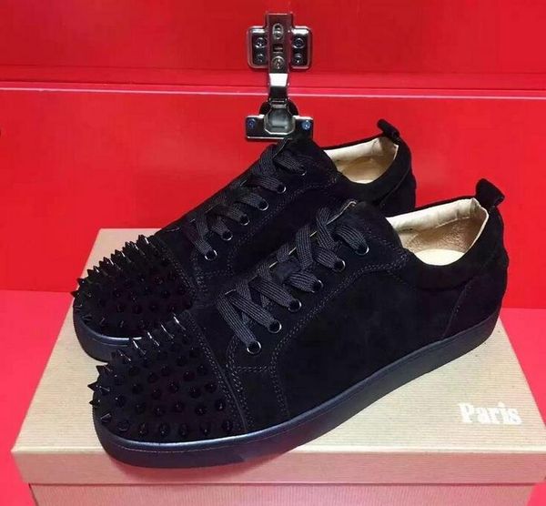 high-end custom metal studded spikes casual shoes 2017new for men and women low sneakers with soft bottom,genuine leather size:36-46, Black
high-end custom metal studded spikes casual shoes 2017new for men and women low sneakers with soft bottom,genuine leather size:36-46, Black