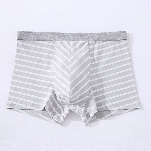underpants fashionable simple cotton striped seamless boxer briefs breathable personalized loose plus size, Black;white
underpants fashionable simple cotton striped seamless boxer briefs breathable personalized loose plus size, Black;white