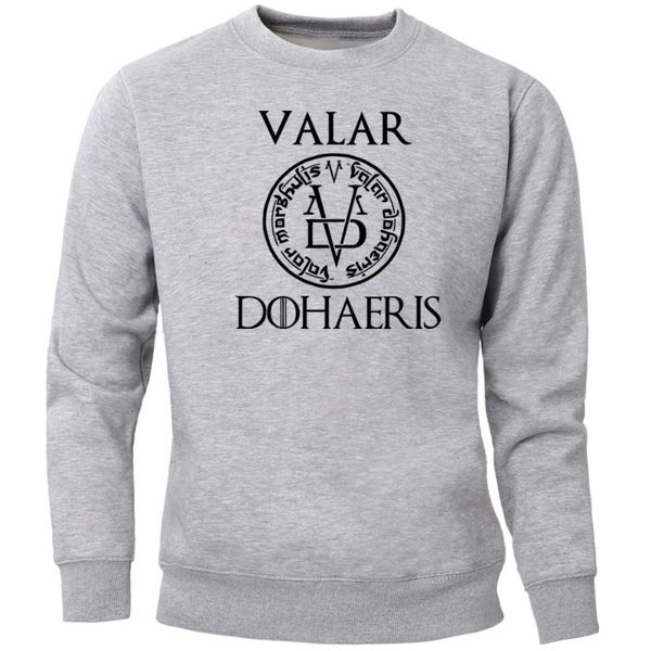 valar dohaeris morghulis sweatshirts hoodies men must die valyrian crewneck sweatshirt winter autumn streetwear, Black
valar dohaeris morghulis sweatshirts hoodies men must die valyrian crewneck sweatshirt winter autumn streetwear, Black