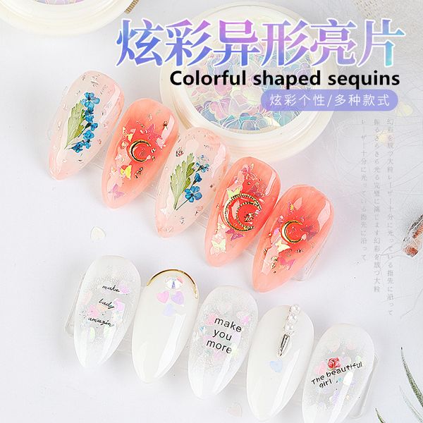 love sequins ins symphony eye makeup pentagram hyuna flower nail patch nail jewelry symphony shaped sequins decoration, Silver;gold
love sequins ins symphony eye makeup pentagram hyuna flower nail patch nail jewelry symphony shaped sequins decoration, Silver;gold