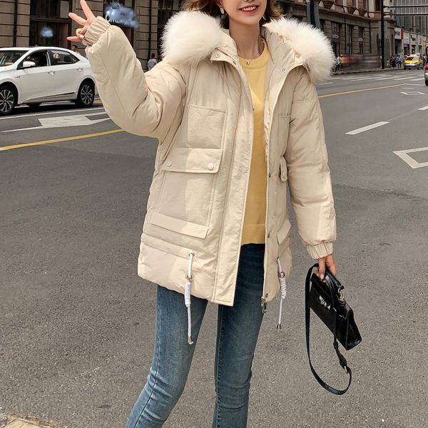 winter jacket for women warm thick outerwear parka long sleeve hooded coat cotton-padded women's down jacket chaqueta mujer, Tan;black
winter jacket for women warm thick outerwear parka long sleeve hooded coat cotton-padded women's down jacket chaqueta mujer, Tan;black