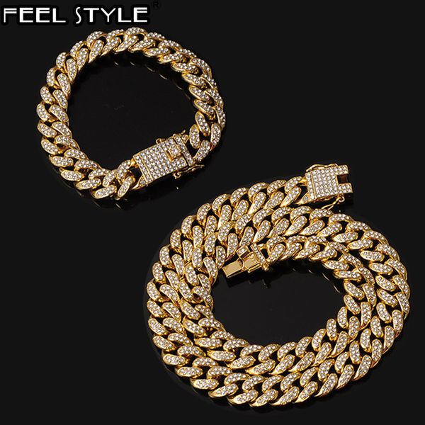 chains 13mm iced out paved rhinestones 1set gold full miami curb cuban chain cz bling rapper necklaces for men hip hop jewelry, Silver
chains 13mm iced out paved rhinestones 1set gold full miami curb cuban chain cz bling rapper necklaces for men hip hop jewelry, Silver