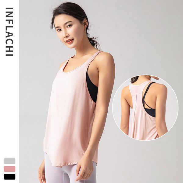 yoga outfits loose running sport t shirt vest women fitness quick dry breathable gym workout tank, White;red
yoga outfits loose running sport t shirt vest women fitness quick dry breathable gym workout tank, White;red