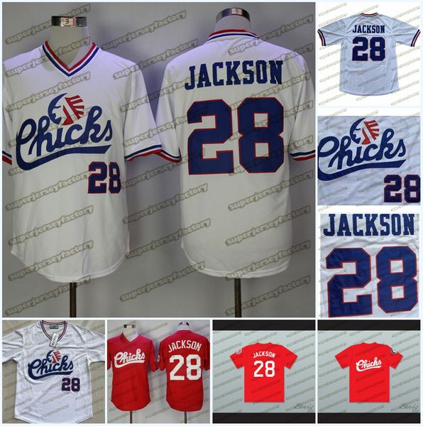 28 bo jackson memphis chicks white red baseball jersey stitched fast shipping size s-xxl, Blue;black
28 bo jackson memphis chicks white red baseball jersey stitched fast shipping size s-xxl, Blue;black
