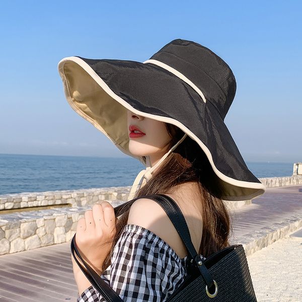 women's fashionable summer fisherman lengthened eaves sun women's sun-proof bucket bucket fisherman hat uv-proof all-match sun hat, Blue;gray
women's fashionable summer fisherman lengthened eaves sun women's sun-proof bucket bucket fisherman hat uv-proof all-match sun hat, Blue;gray
