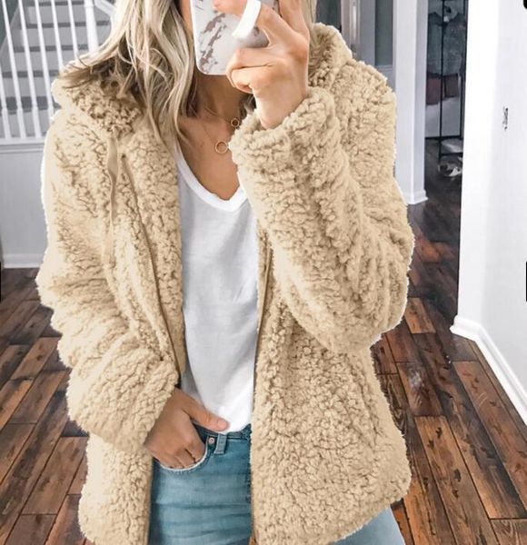bkld casual warm fleece fuzzy hoodie long sleeve coat jacket women fashion zipper open stitch winter hooded coat female, Black;brown
bkld casual warm fleece fuzzy hoodie long sleeve coat jacket women fashion zipper open stitch winter hooded coat female, Black;brown