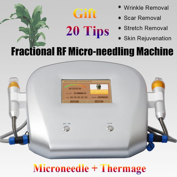 Radio Frequency Microneedle Fractional Thermage Wrinkle Removal Acne Scar Removal Skin Tightening Laser Treatment Rf Equipment