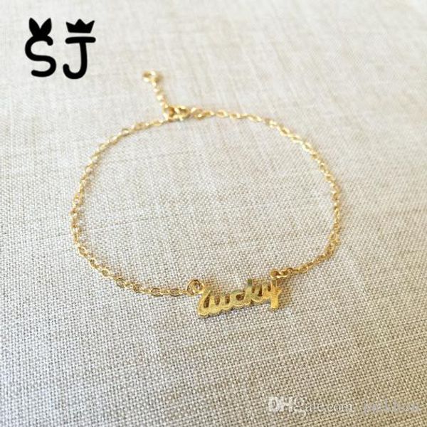 10pcs- b046 simple lucky word bracelet tiny stamped lucky letters bracelet good luck bracelets for friends gifts, Golden;silver
10pcs- b046 simple lucky word bracelet tiny stamped lucky letters bracelet good luck bracelets for friends gifts, Golden;silver