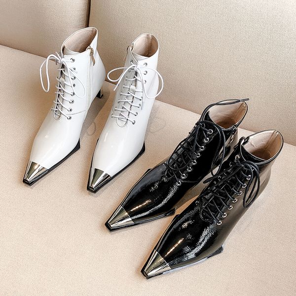 cossacks mixed colors ankle boots women square heel western boots pointed toe zipper fashion winter women's shoes woman, Black
cossacks mixed colors ankle boots women square heel western boots pointed toe zipper fashion winter women's shoes woman, Black