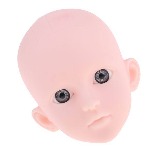 1/4 Bjd Head Face Mold Replacement Body Parts, Make Up Eyes Eyelash Extensions, For Hair Styling Cosmetology