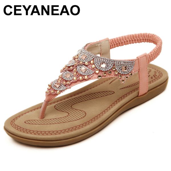 ceyaneao 2019 summer new women's sandals ankle strap pink white party shoes beach sandals bohemia women casual shoes flatse1982, Black
ceyaneao 2019 summer new women's sandals ankle strap pink white party shoes beach sandals bohemia women casual shoes flatse1982, Black