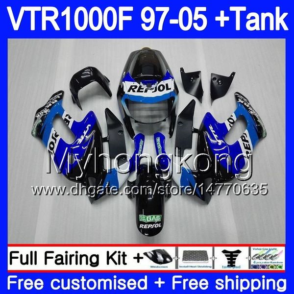 Body For HONDA SuperHawk VTR1000F 97 98 99 00 01 02 256HM.24 VTR1000 F VTR 1000 F 1000F Repsol blue 1997 1998 1999 2000 2001 2002 Fairing
Body For HONDA SuperHawk VTR1000F 97 98 99 00 01 02 256HM.24 VTR1000 F VTR 1000 F 1000F Repsol blue 1997 1998 1999 2000 2001 2002 Fairing