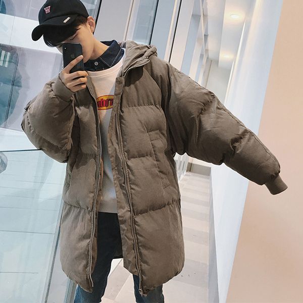 casual solid long winter parkas jacket men zipper pockets warm thick coat loose regular mens clothing plus size, Black
casual solid long winter parkas jacket men zipper pockets warm thick coat loose regular mens clothing plus size, Black