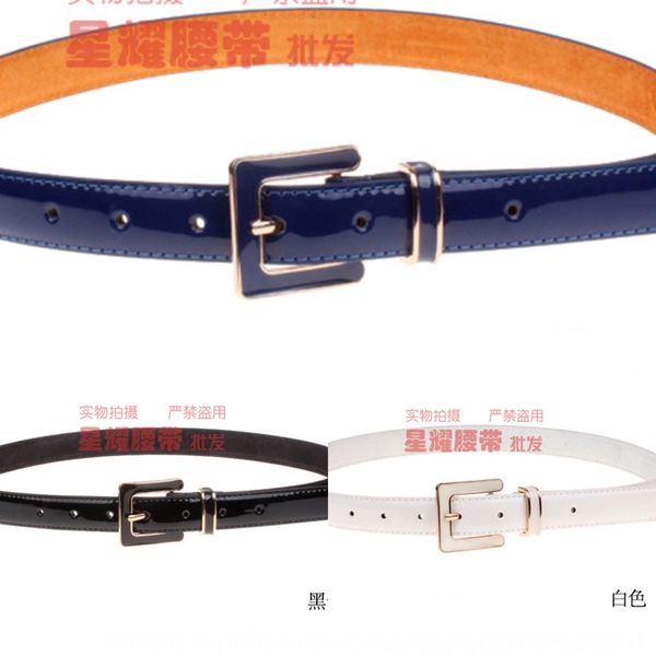 i7gko patent leather dripping pin buckle women's patent leather mix needle buckle mix and match women's cowhide belt all-match tro, Black;brown
i7gko patent leather dripping pin buckle women's patent leather mix needle buckle mix and match women's cowhide belt all-match tro, Black;brown