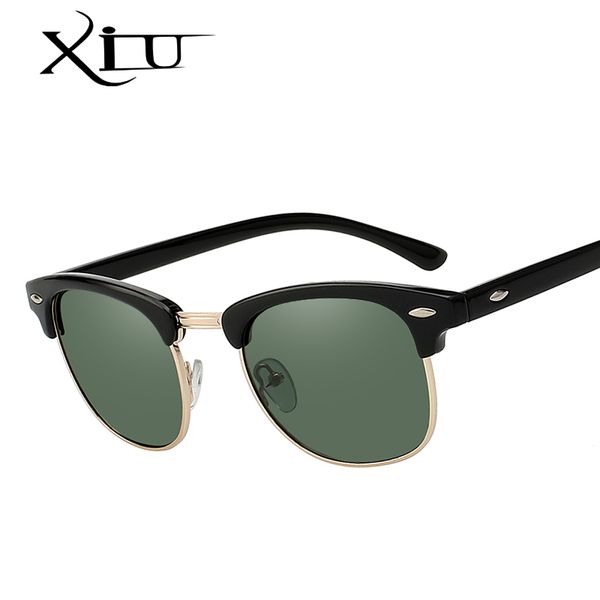 xiu sunglasses polarized men women semi rimless sunglass brand design vintage sun glasses for women uv400, White;black
xiu sunglasses polarized men women semi rimless sunglass brand design vintage sun glasses for women uv400, White;black
