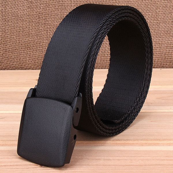black blue green canvas belt for men women waist belt 2020 fashion plastic buckle casual cowboy black belts ceinture for jean, Black;brown
black blue green canvas belt for men women waist belt 2020 fashion plastic buckle casual cowboy black belts ceinture for jean, Black;brown