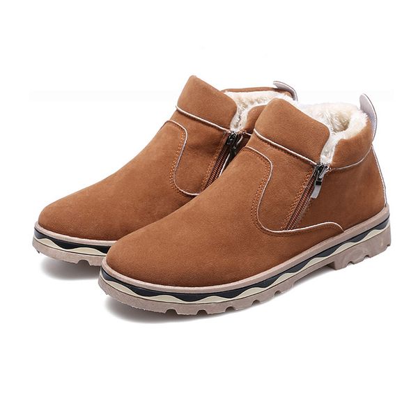 new winter men shoes fashion british style snow booties warm round toe casual shoes non-slip big size ankle booties, Black
new winter men shoes fashion british style snow booties warm round toe casual shoes non-slip big size ankle booties, Black