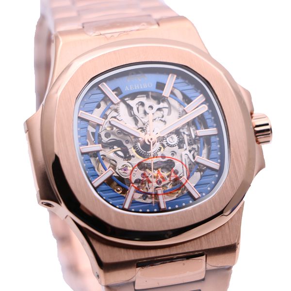 yellow gold aehibo automatic oval blue skeleton dial 42mm mens watches sapphire full steel watch transparent case back wristwatches, Slivery;brown
yellow gold aehibo automatic oval blue skeleton dial 42mm mens watches sapphire full steel watch transparent case back wristwatches, Slivery;brown