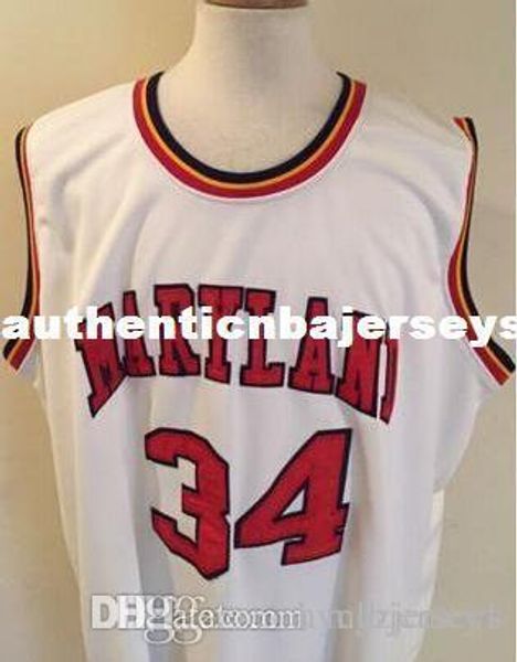 #34 len bias 1985 maryland terps basketball jersey white,yellow,stitched rev30 jersey, custom any name,number and sizes vest jerseys, Black;blue
#34 len bias 1985 maryland terps basketball jersey white,yellow,stitched rev30 jersey, custom any name,number and sizes vest jerseys, Black;blue