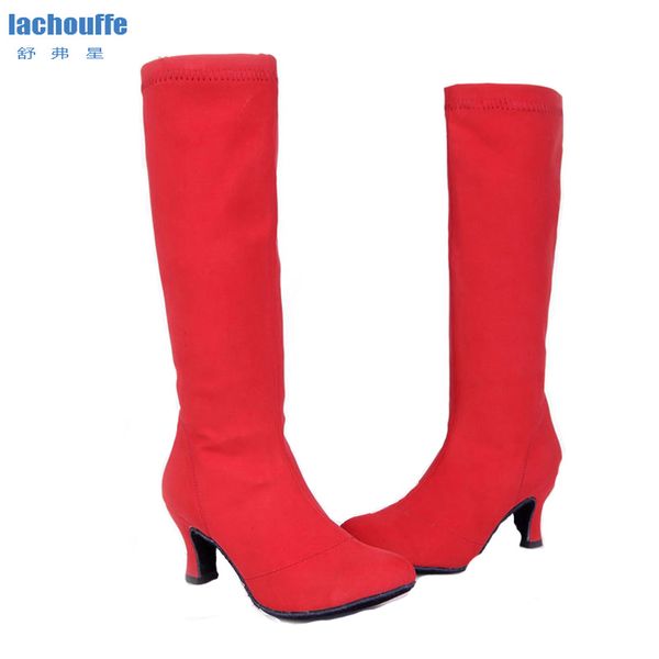 latin dance boots high heels 5cm woman elvet soft sole jazz dancing shoes for women latino pu upper rubber walking shoes eu34-41
latin dance boots high heels 5cm woman elvet soft sole jazz dancing shoes for women latino pu upper rubber walking shoes eu34-41