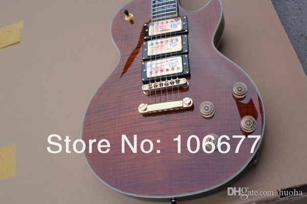 ree shipping new arrival custom double faced tiger flame brown electric guitar 3 pickups golden hardware in stock
ree shipping new arrival custom double faced tiger flame brown electric guitar 3 pickups golden hardware in stock