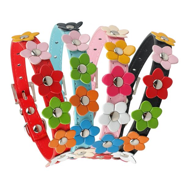 cat collar flowers studded leather puppy dog collars pink pet collars 5 colors for chihuahua yorkies
cat collar flowers studded leather puppy dog collars pink pet collars 5 colors for chihuahua yorkies
