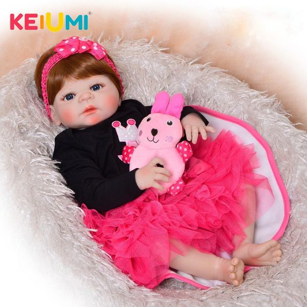 princess 23'"reborn doll full silicone body brown hair reborn dolls lifelike kids playmates baby toys girl xmas christmas gifts y1
princess 23'"reborn doll full silicone body brown hair reborn dolls lifelike kids playmates baby toys girl xmas christmas gifts y1