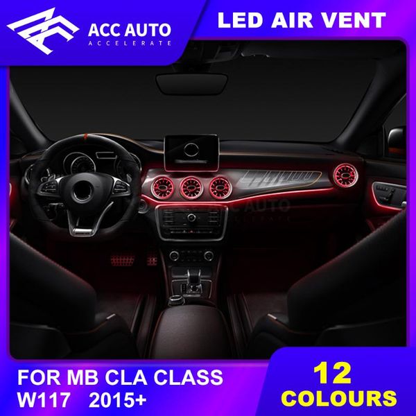 stylish diy led front turbine air condition vent for cla class w117 12 colors ambient light illuminated car accessory
stylish diy led front turbine air condition vent for cla class w117 12 colors ambient light illuminated car accessory